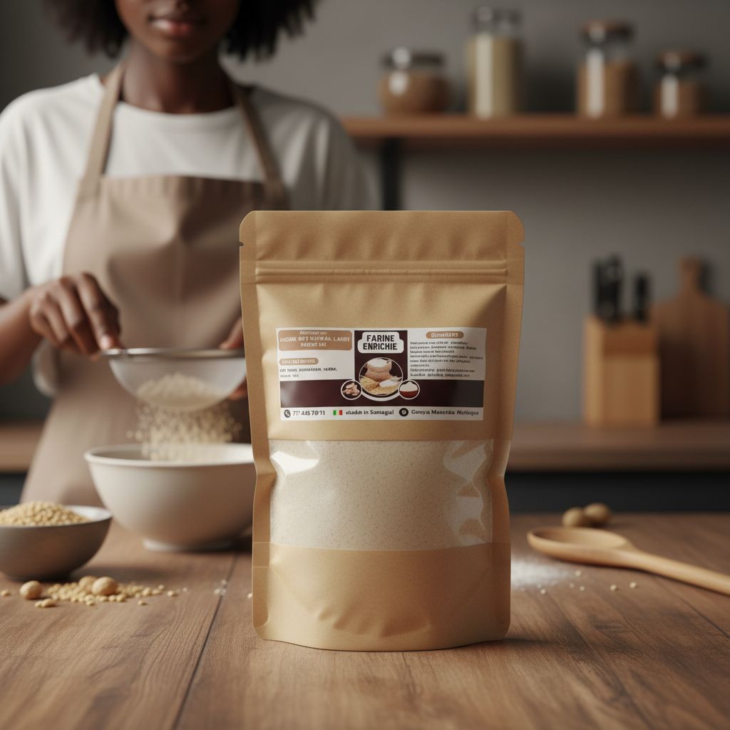 Farine enrichie 500g