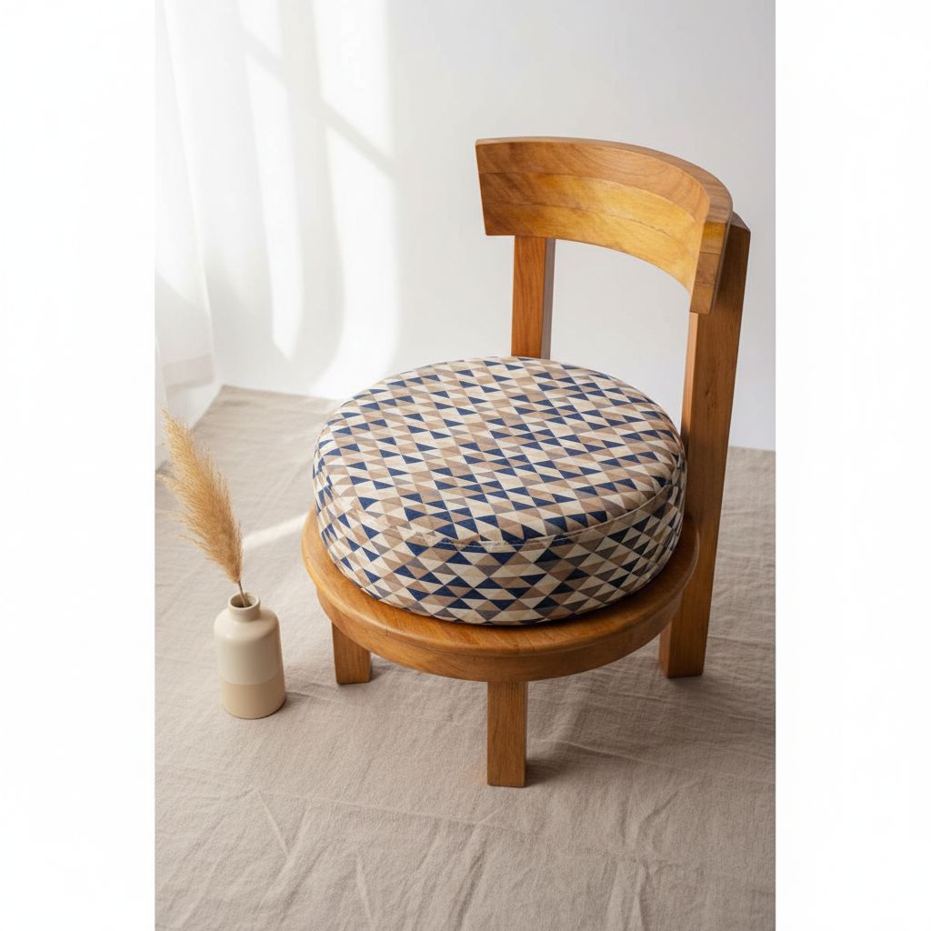 Fauteuil boabab bois massif design afrochic, confortable et moderne