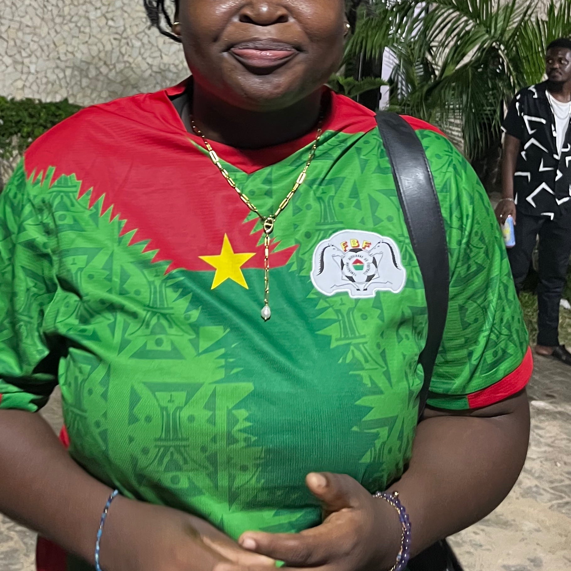 Collier perle de culture femme acier inoxydable doré