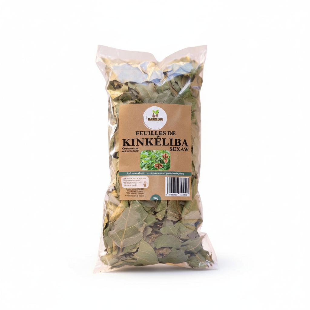 Feuille Kinkeliba 50g – Infusion naturelle, thé africain bio et detox