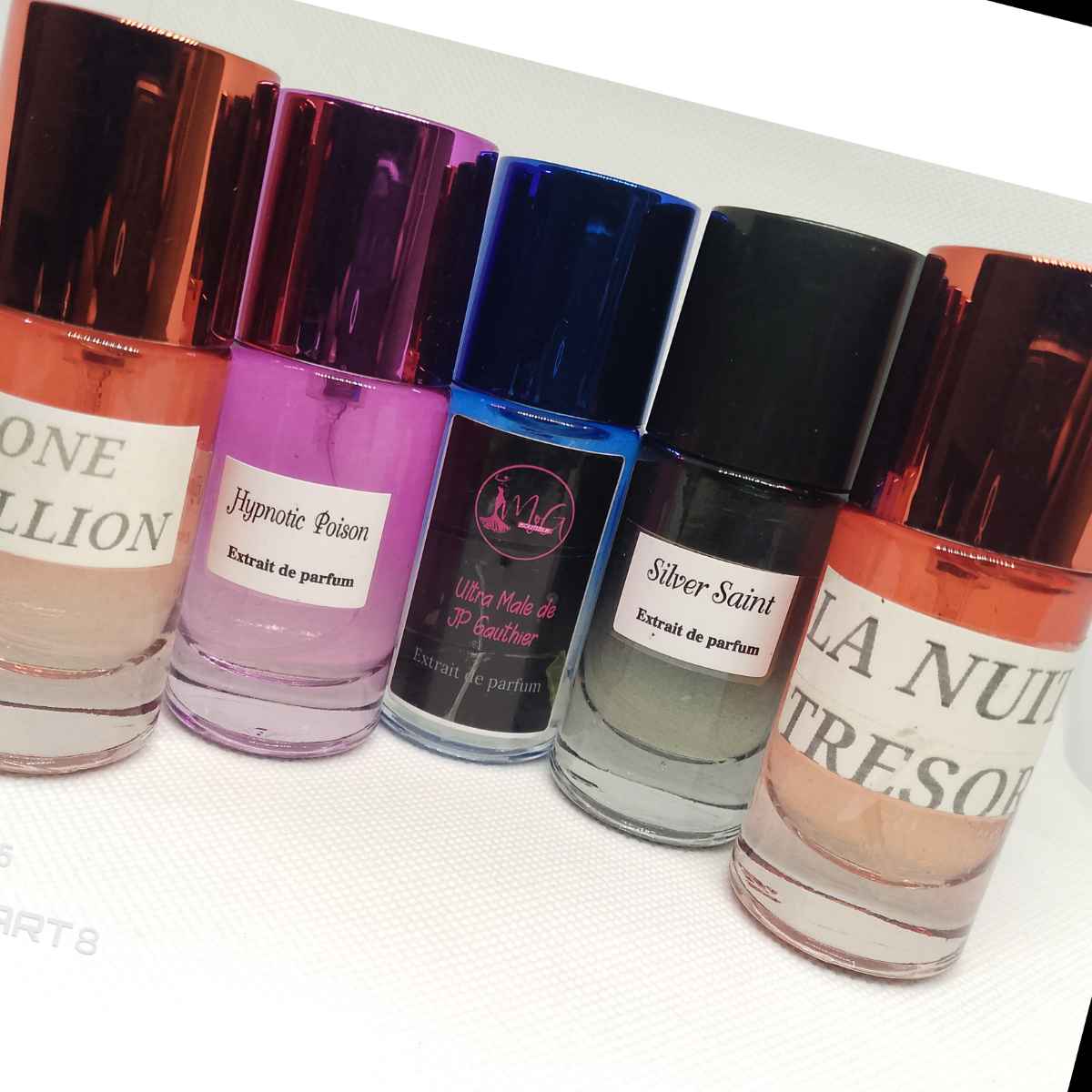 Parfum d’ambiance maison luxe français – Flacon élégant 30g blanc