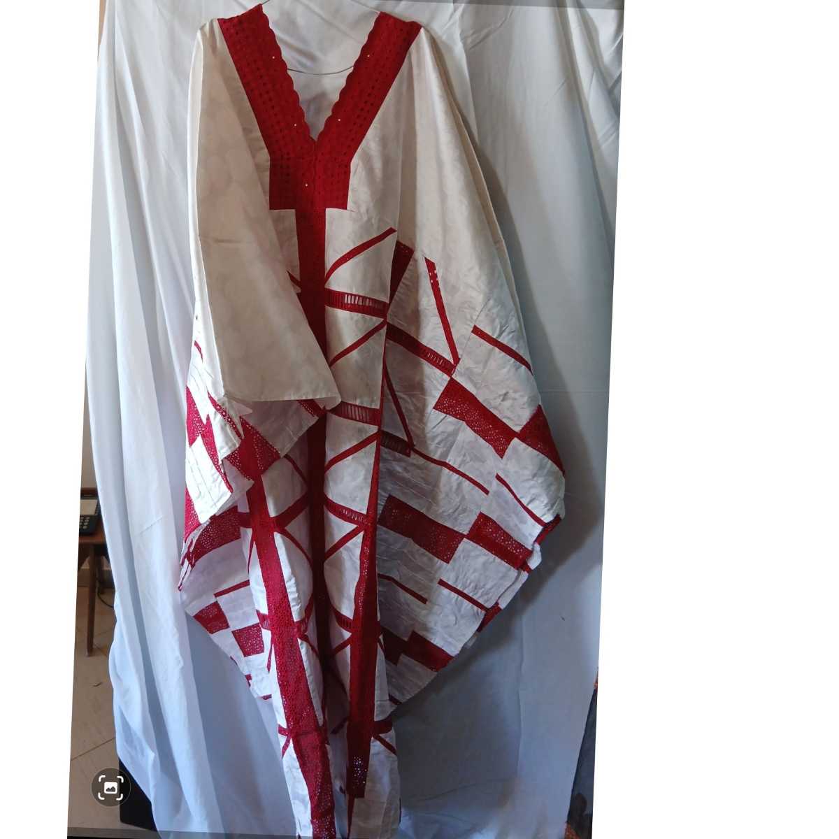 Boubou femme brodé geztner rose fushia, robe africaine élégante cérémonie