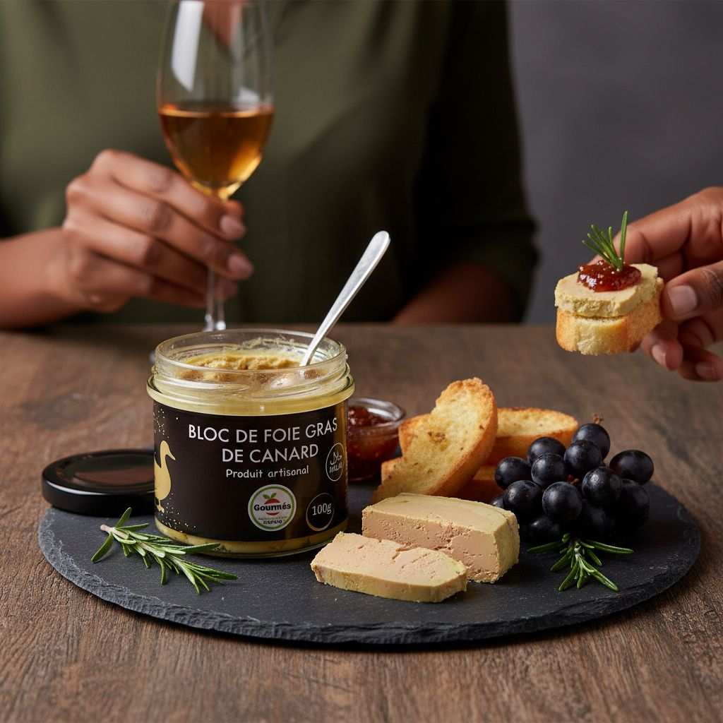 Foie gras de canard entier halal 90g – Made in Sénegal