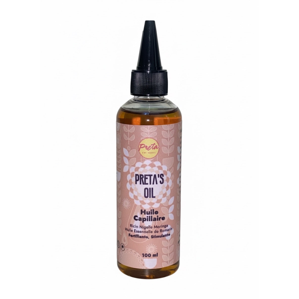 huile capillaire stimulante pour des cheveux éclatants et forts