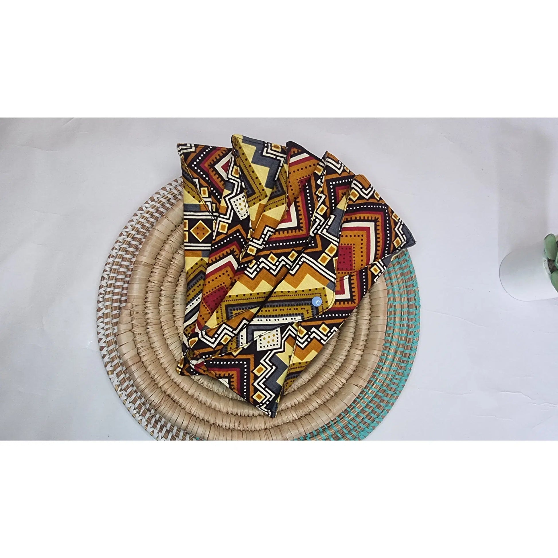 Kit de 4 serviettes hygiéniques réutilisables Nopalé en coton bio écoresponsable