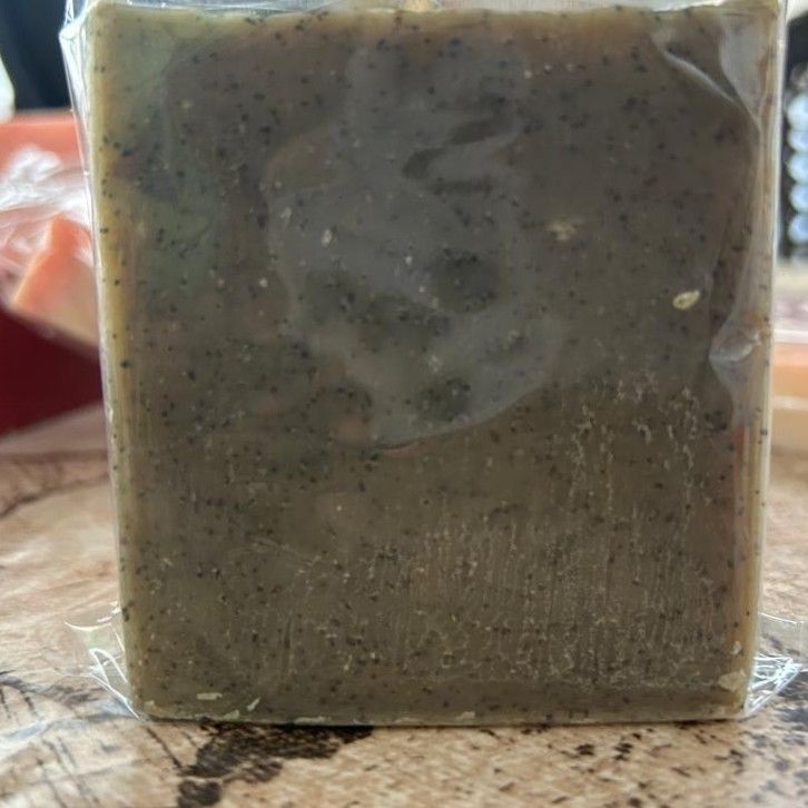 Savon artisanal au café exfoliant naturel, surgras hydratant visage et corps