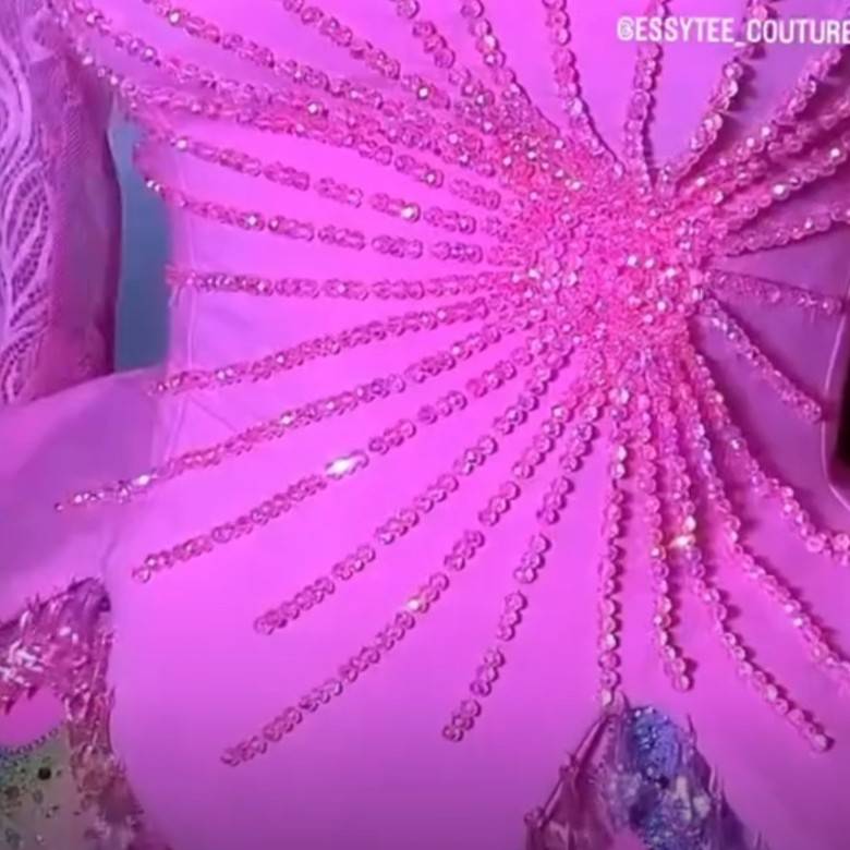 Ensemble bustier et jupe femme brocart élégant