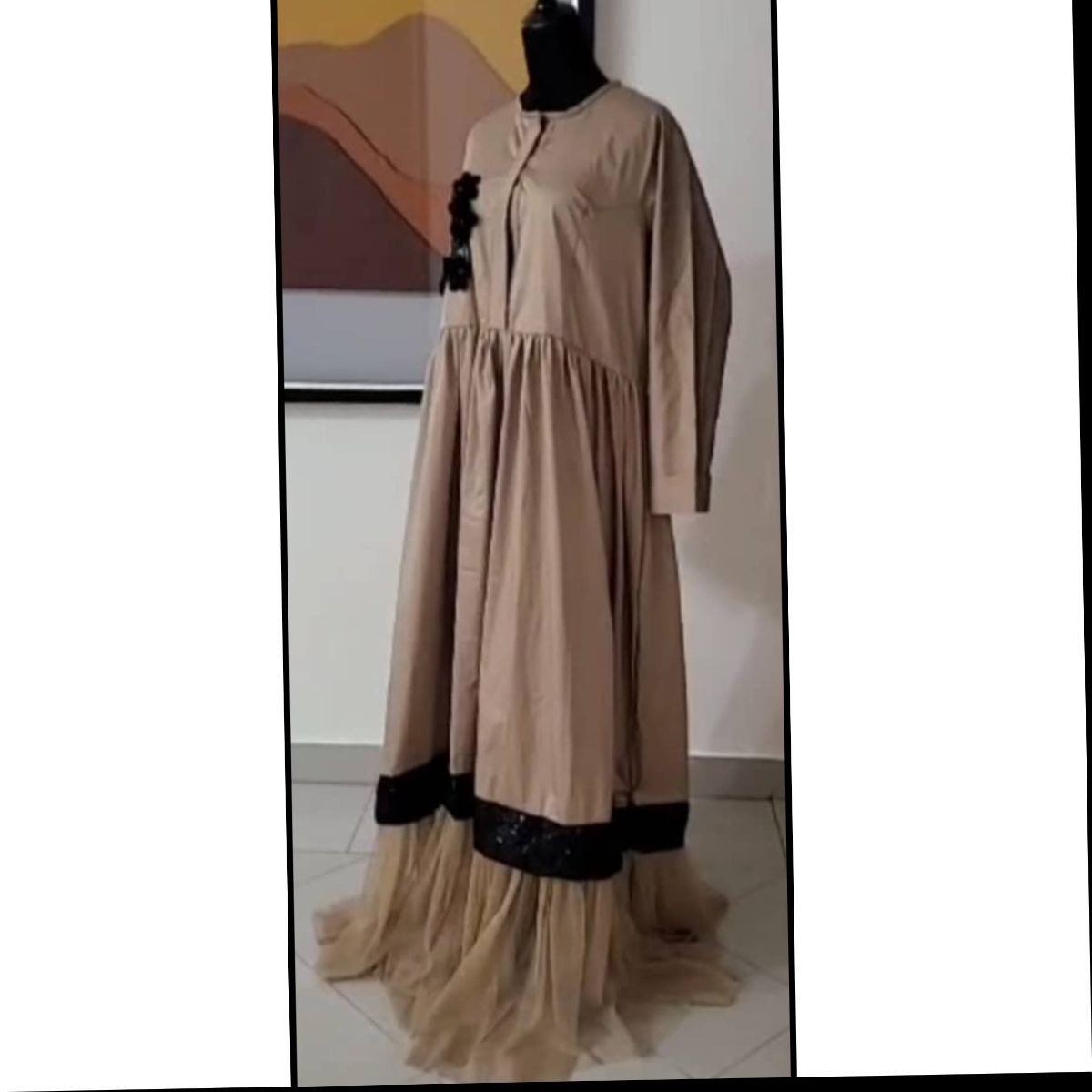 Robe Évasée Bohème Chic Lin Coton - Élégance Décontractée