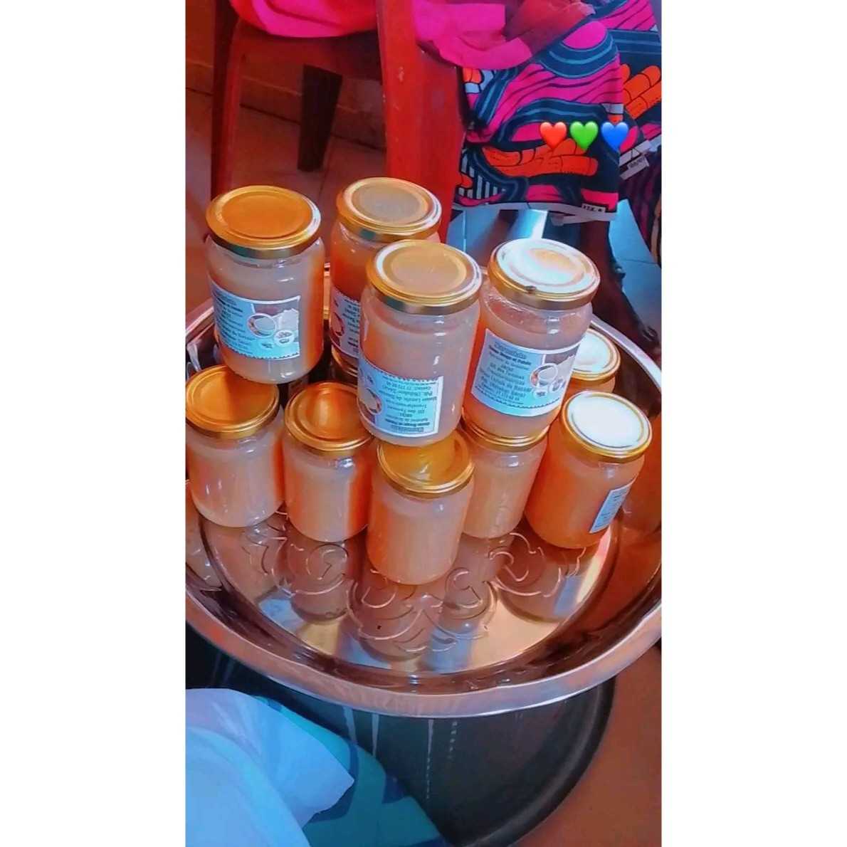 Marmelade bouye patate artisanale 500g – Pot naturel, crémeux et exotique