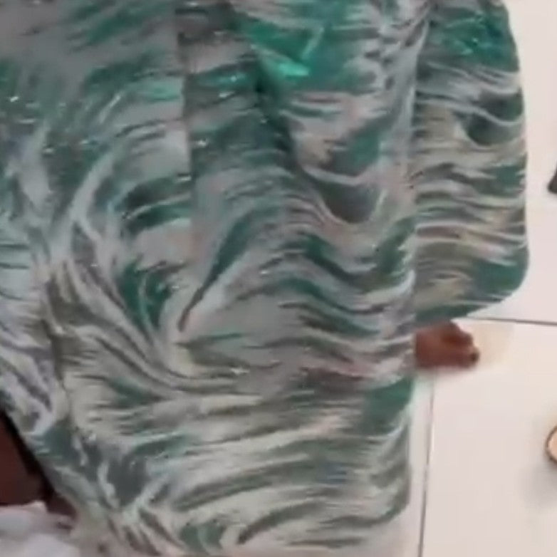 Robe femme brocart et soie élégante longue, chic été, grande taille