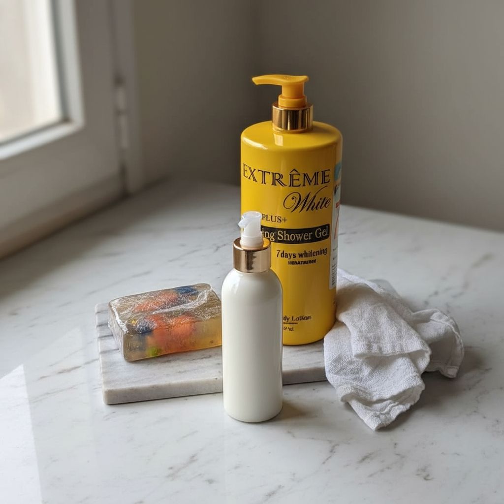 Gamme blanchissante effaceur – Kit complet beauté éclat et blanchiment peau