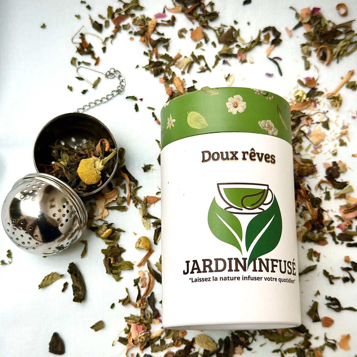 Thé Doux Rêves – Infusion détente naturelle camomille lavande jasmin bio