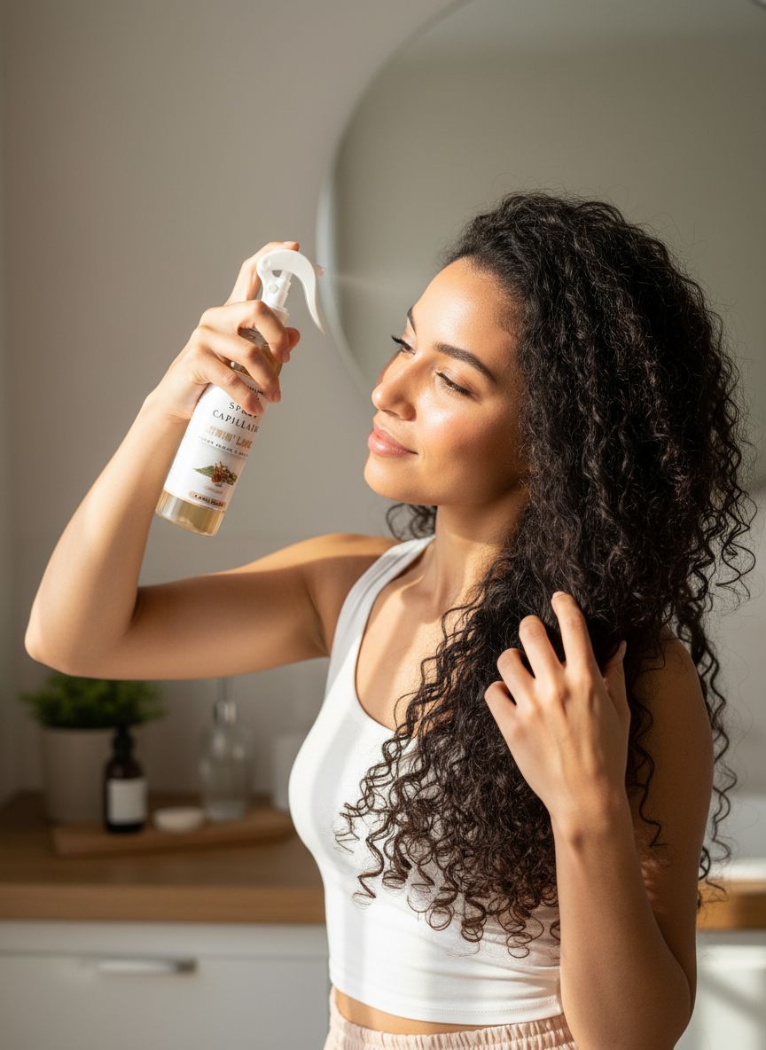 Spray hydratant cheveux au Bissap Blanc