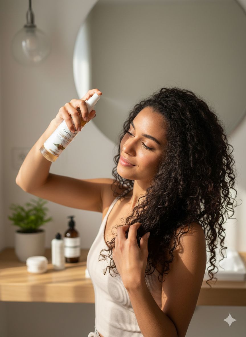 Spray hydratant cheveux au Bissap Blanc