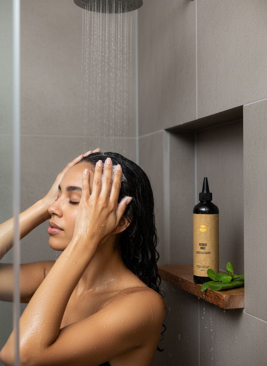 shampoing détox fraîcheur intense pour cuir chevelu purifié