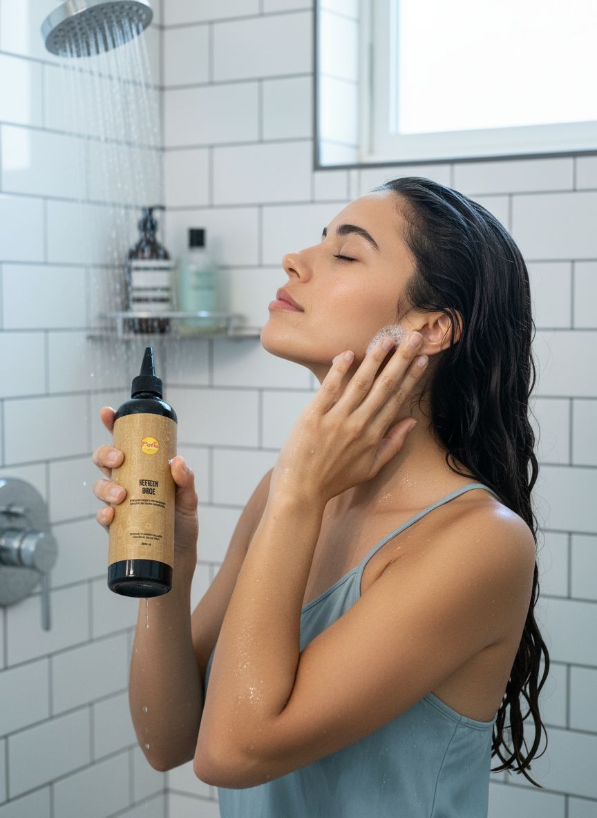 shampoing détox fraîcheur intense pour cuir chevelu purifié