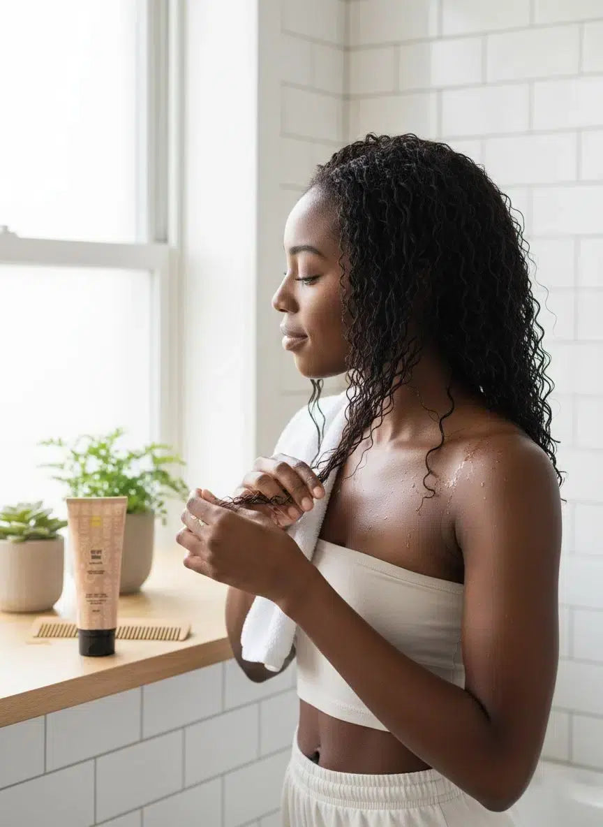 Leave-in Velvet Touch Soin sans rinçage cheveux texturés Karité, Pastèque, Argan