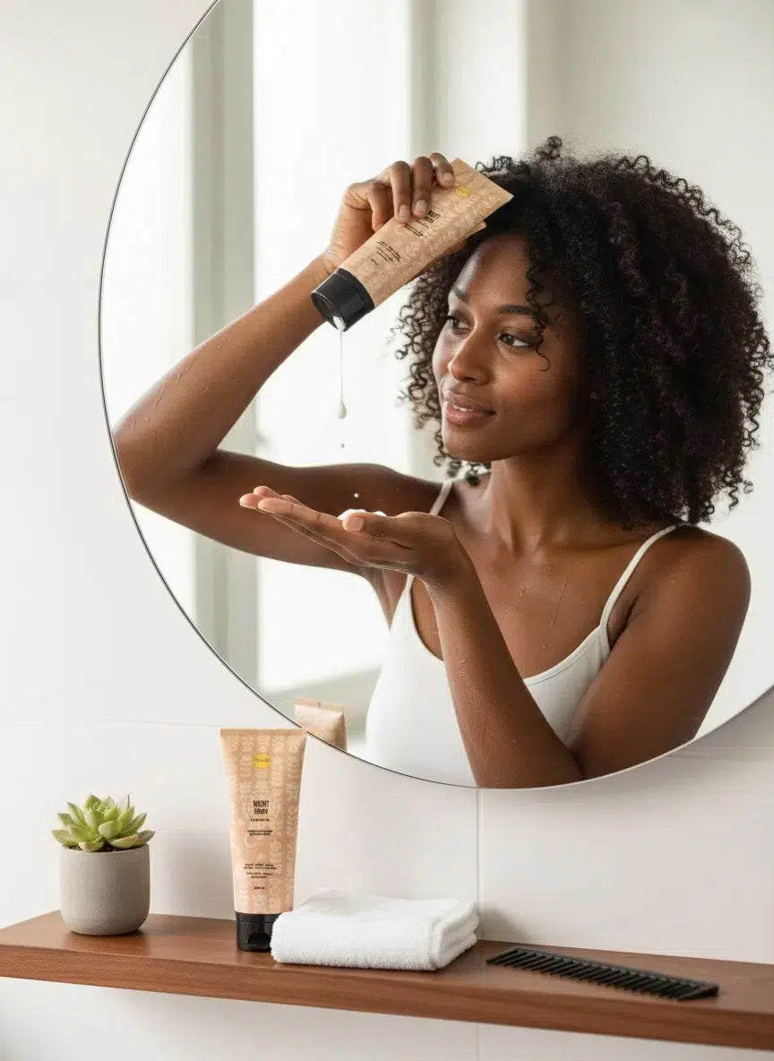 Leave-in Velvet Touch Soin sans rinçage cheveux texturés Karité, Pastèque, Argan