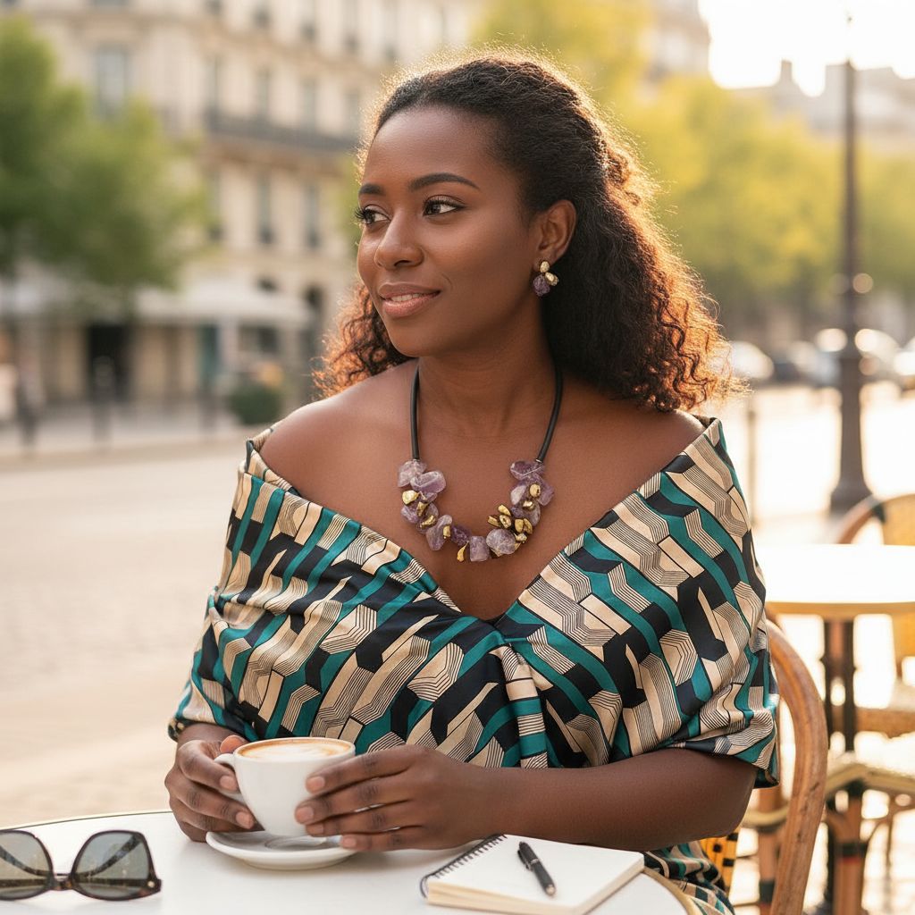 Collier améthyste chic doré pour un style élégant irrésistible