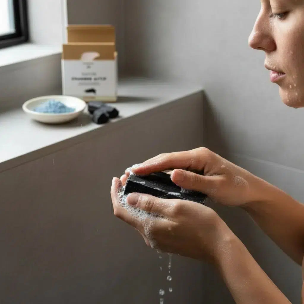 savon détox naturel purifiant pour un teint éclatant