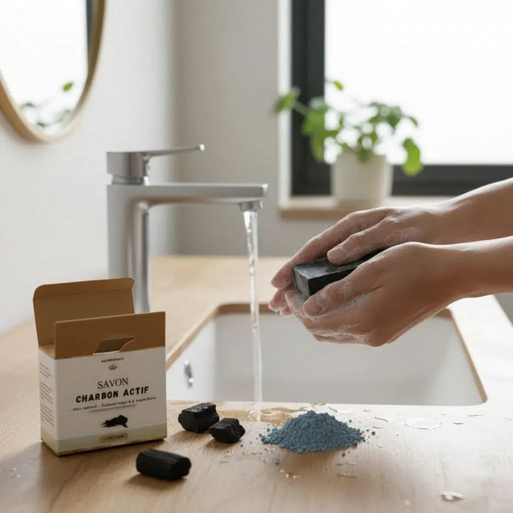 savon détox naturel purifiant pour un teint éclatant