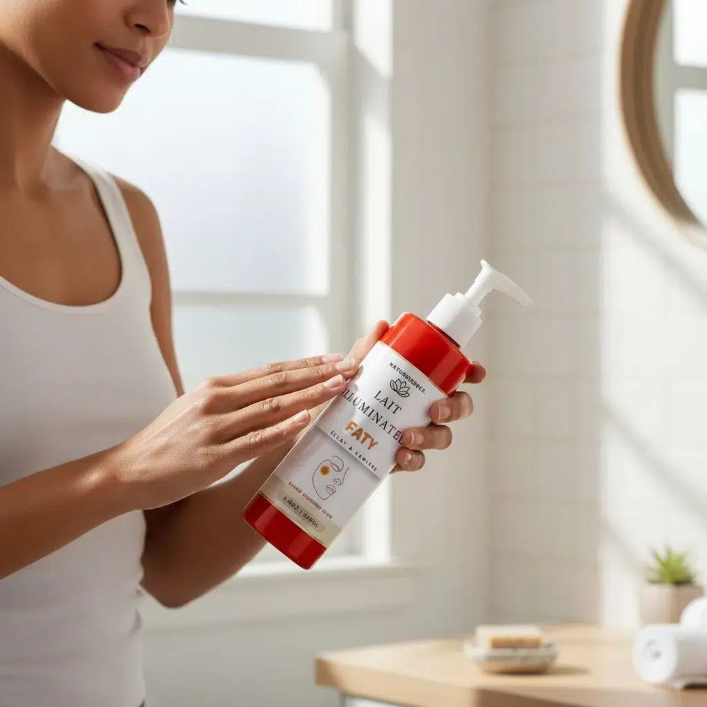 Lait corps illuminateur Faty éclat naturel et anti-taches 250ml