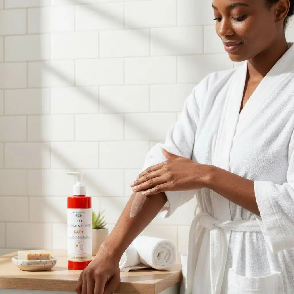 Lait corps illuminateur Faty éclat naturel et anti-taches 250ml