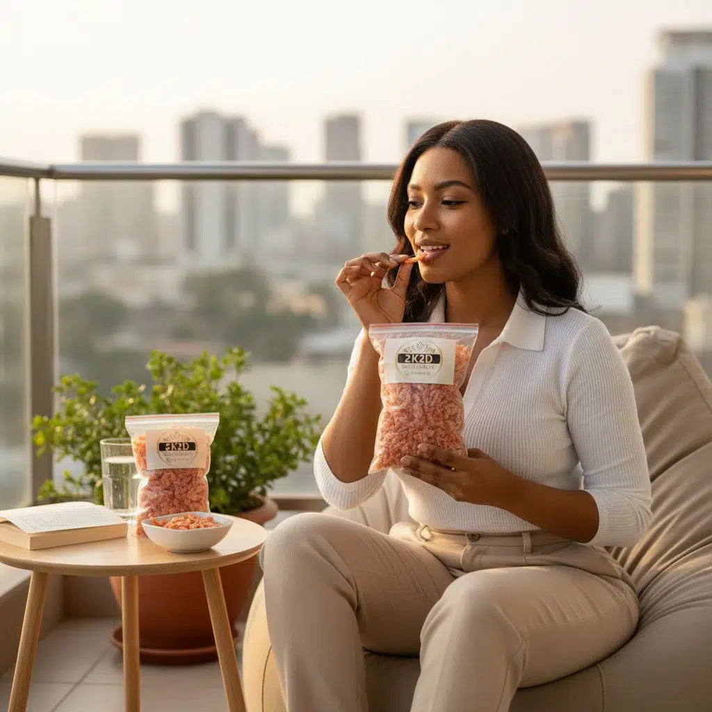 Crevette sèche premium pour des recettes irrésistibles