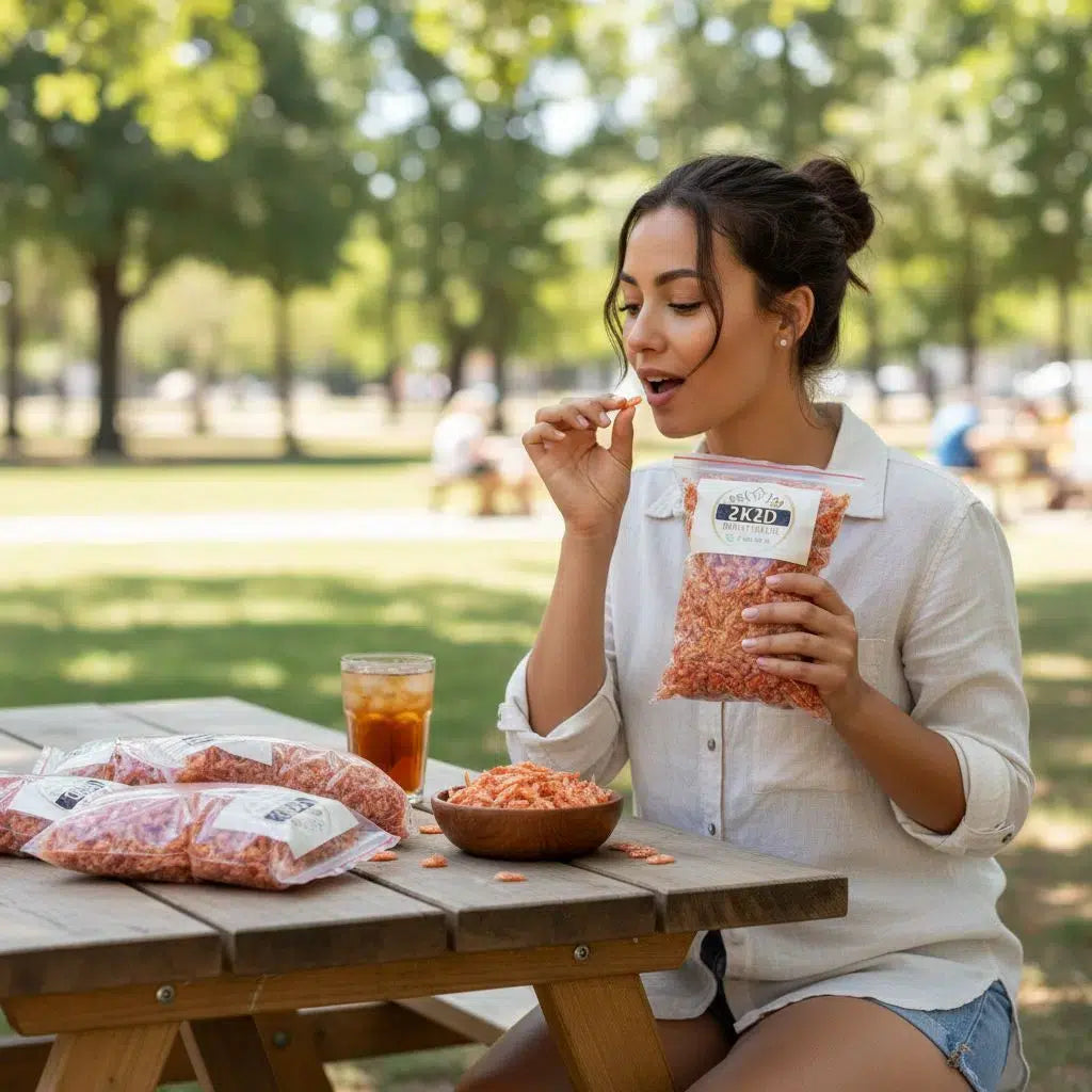 Crevette sèche premium pour des recettes irrésistibles