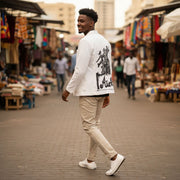 veste artistique Aïcha une pièce unique pour un style captivant