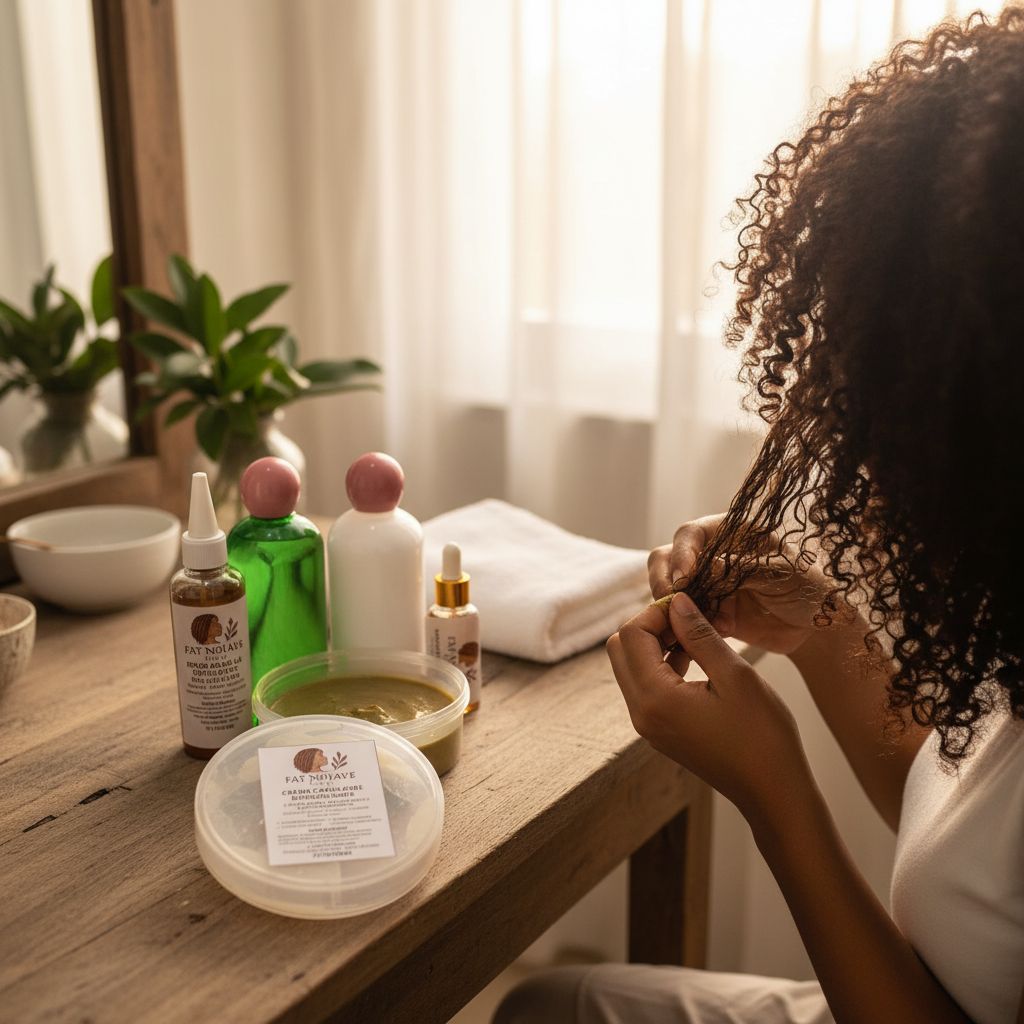 crème capillaire premium NDIAYE HAIR pour des cheveux nourris