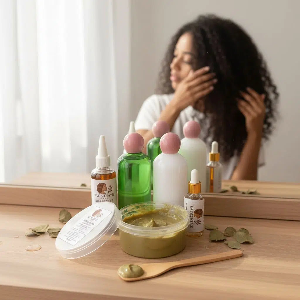 crème capillaire premium NDIAYE HAIR pour des cheveux nourris