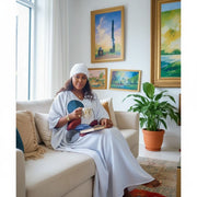 Kaftan femme collection jaja élégance moderne en coton premium