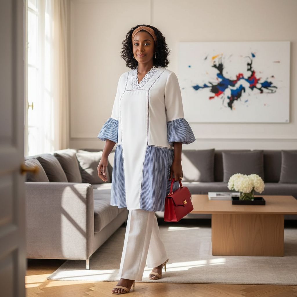 Tunique femme élégante – Luxe chic, design intemporel et raffiné