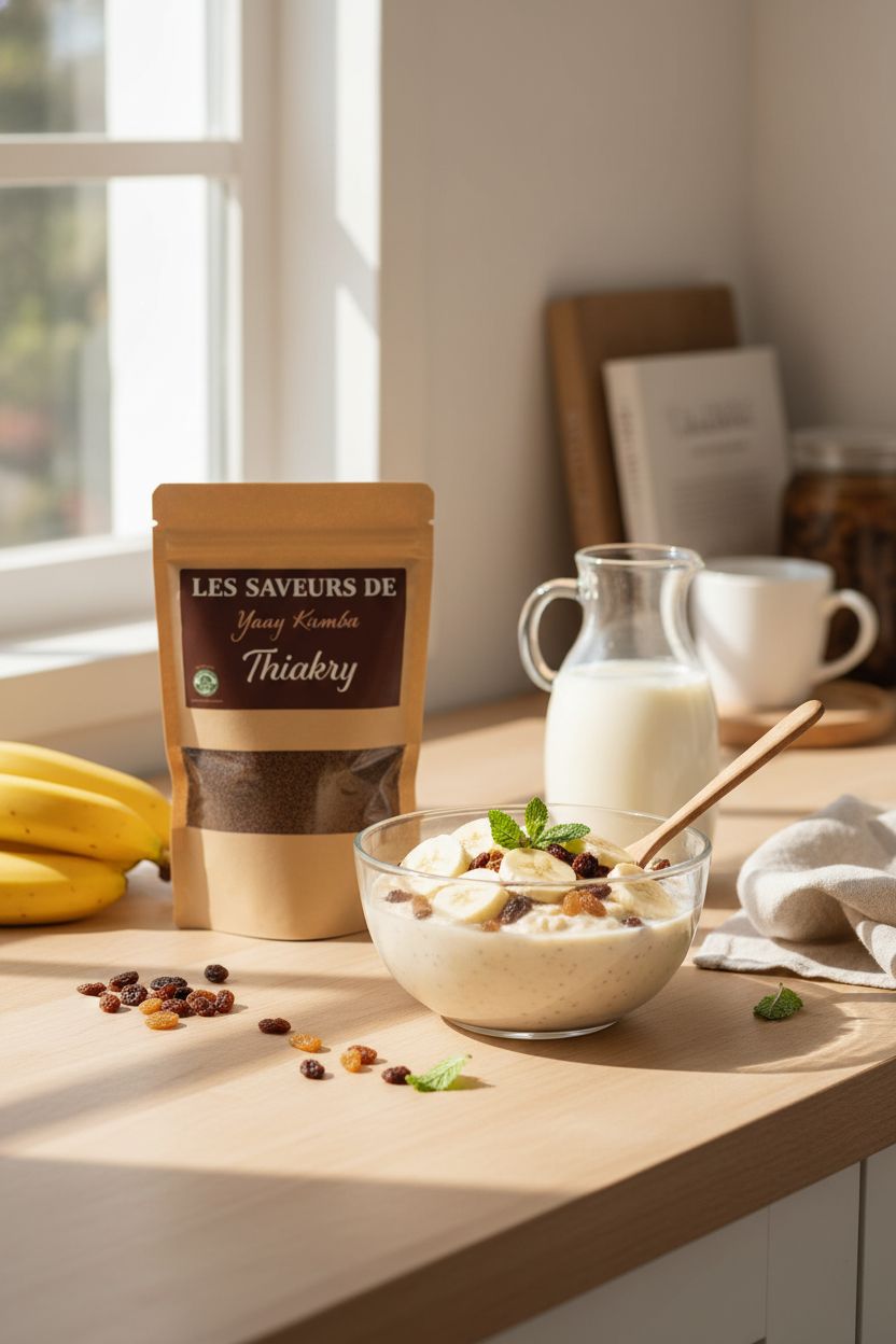 Thiakry gourmand un délice sain et rapide à savourer