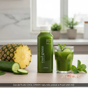 Jus de fruits COOL GREEN naturels pressé à froid (250 ml)