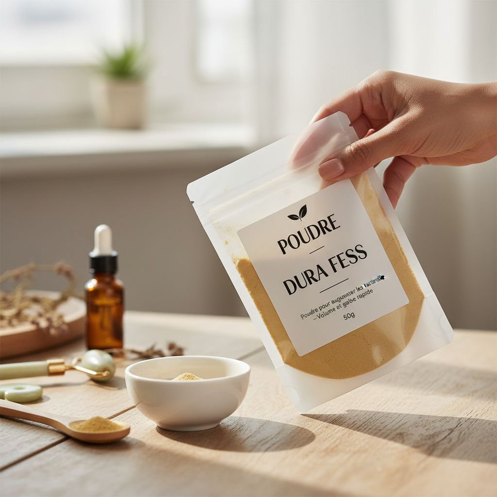 Poudre pour augmenter les fesses naturelle – Volume et galbe rapide 50g