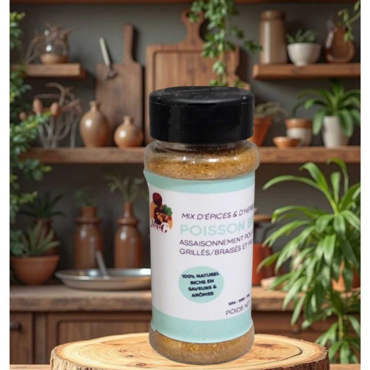 Épices poisson braisé 100% naturelles – Mélange artisanal pour poisson grillé