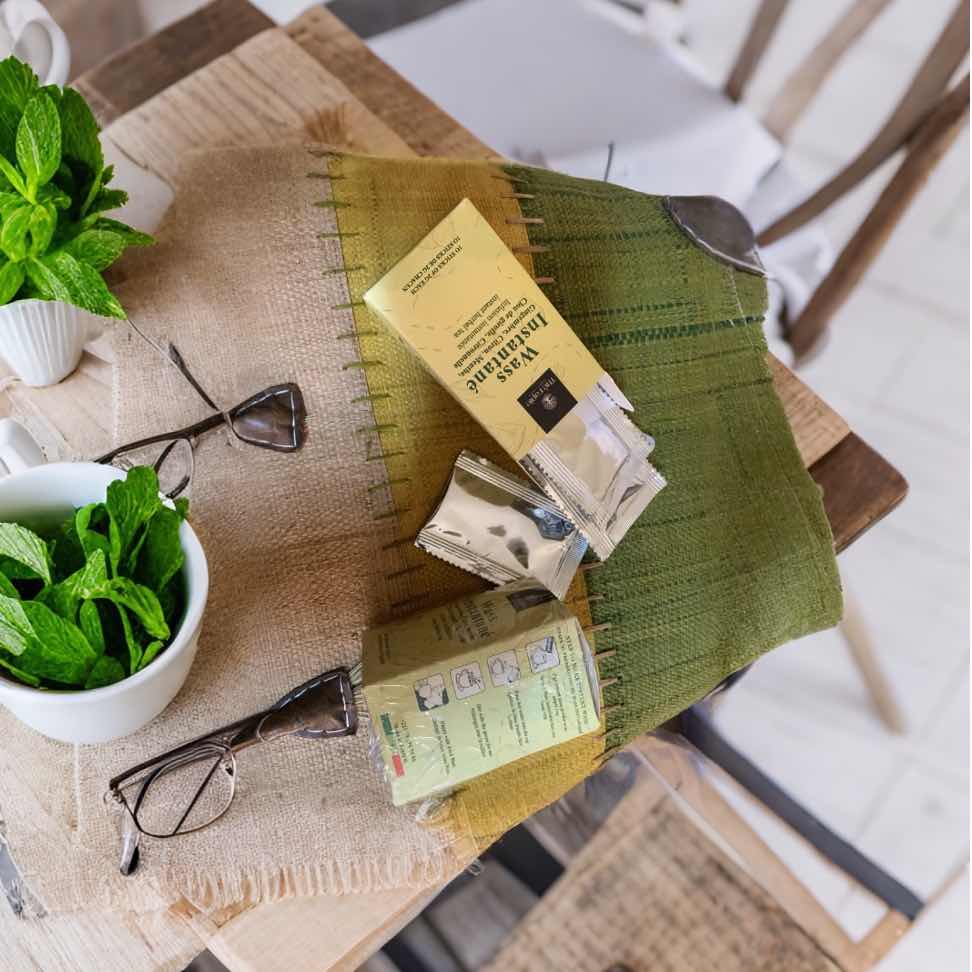 Thé instantané énergie - Infusion digestive naturelle citron menthe 20g