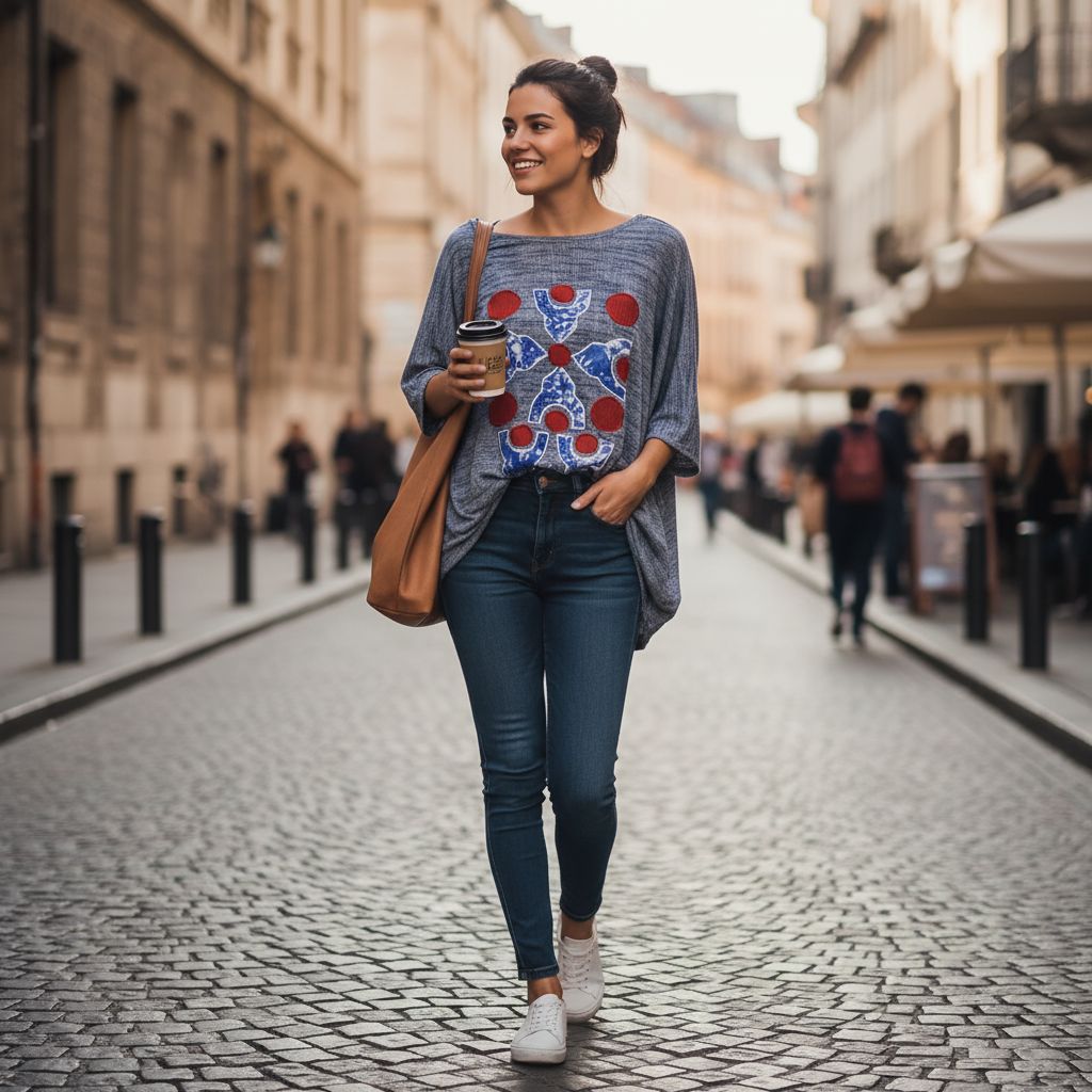 Haut en Lin Femme Chic et Ethnique - Élégance Africaine