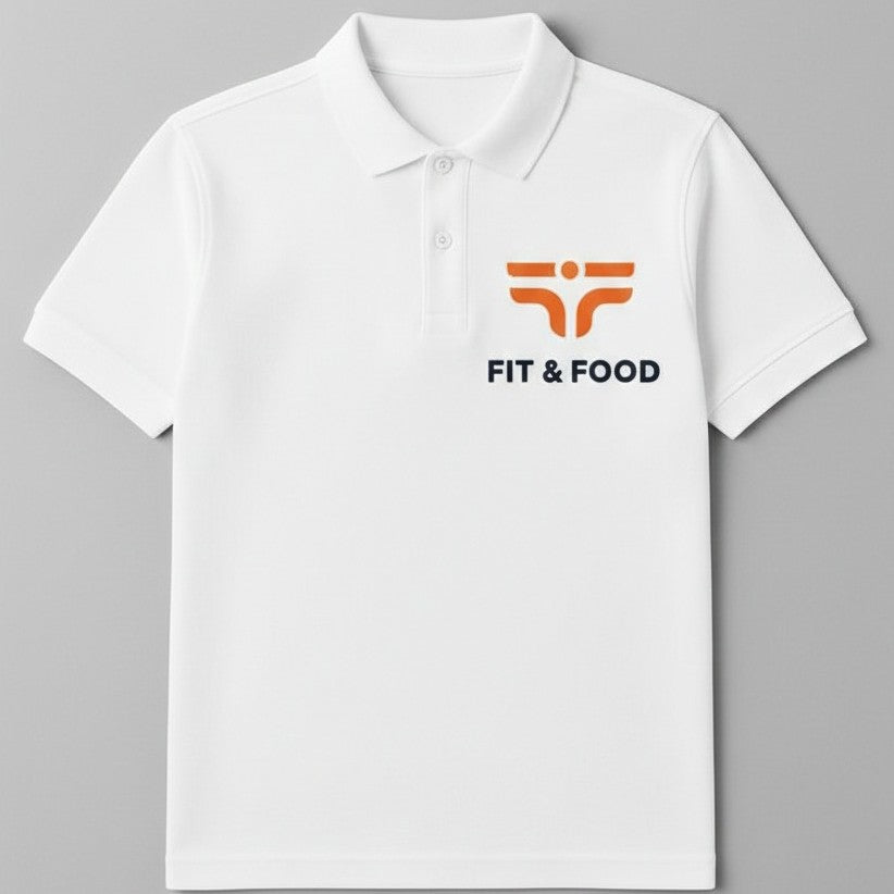 Polo blanc homme fit coton respirant – Moderne, personnalisé, tailles M à 2XL