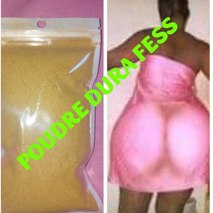 Poudre pour augmenter les fesses naturelle – Volume et galbe rapide 50g