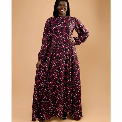 Robe d’été femme coton longue fleurie, élégante et confortable multicolore