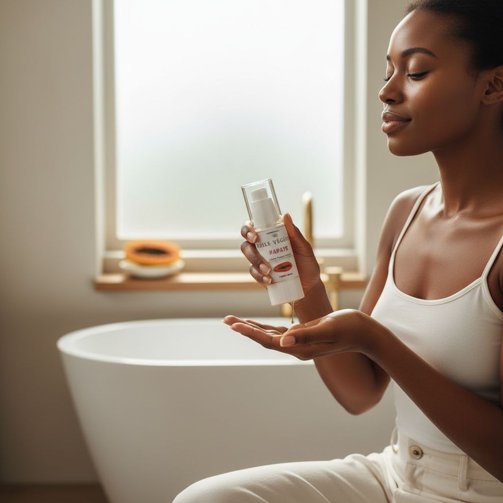 Huile de papaye visage – Soin éclat, anti-taches &amp; anti-âge naturel 30g