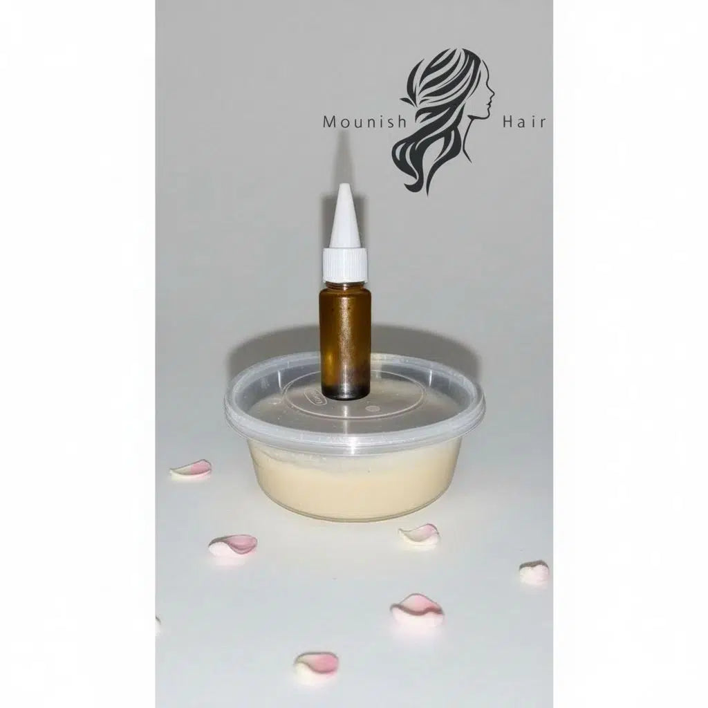Huile pousse cheveux naturelle &amp; pommade Mounish Hair