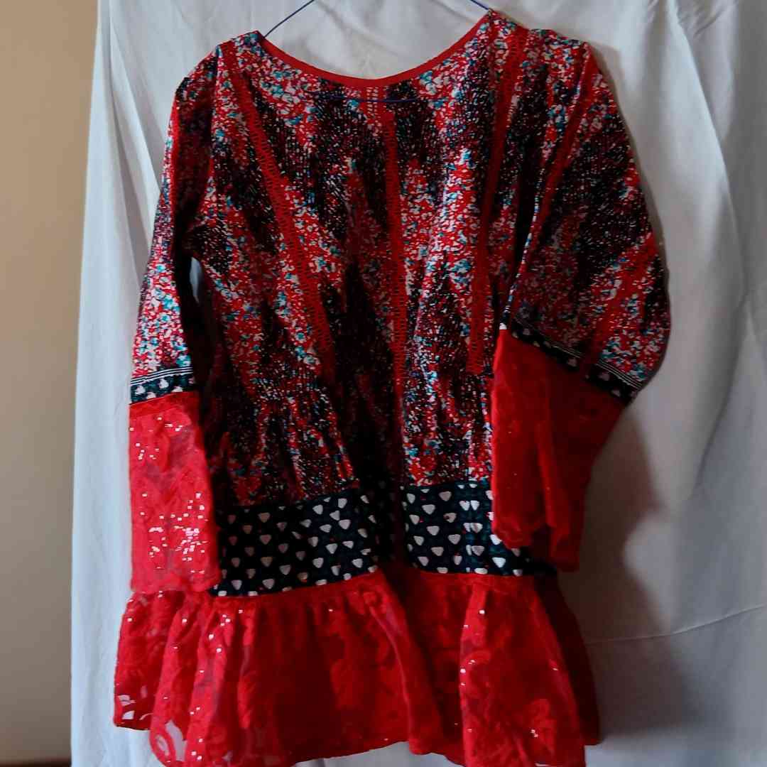 Ensemble wax rouge femme