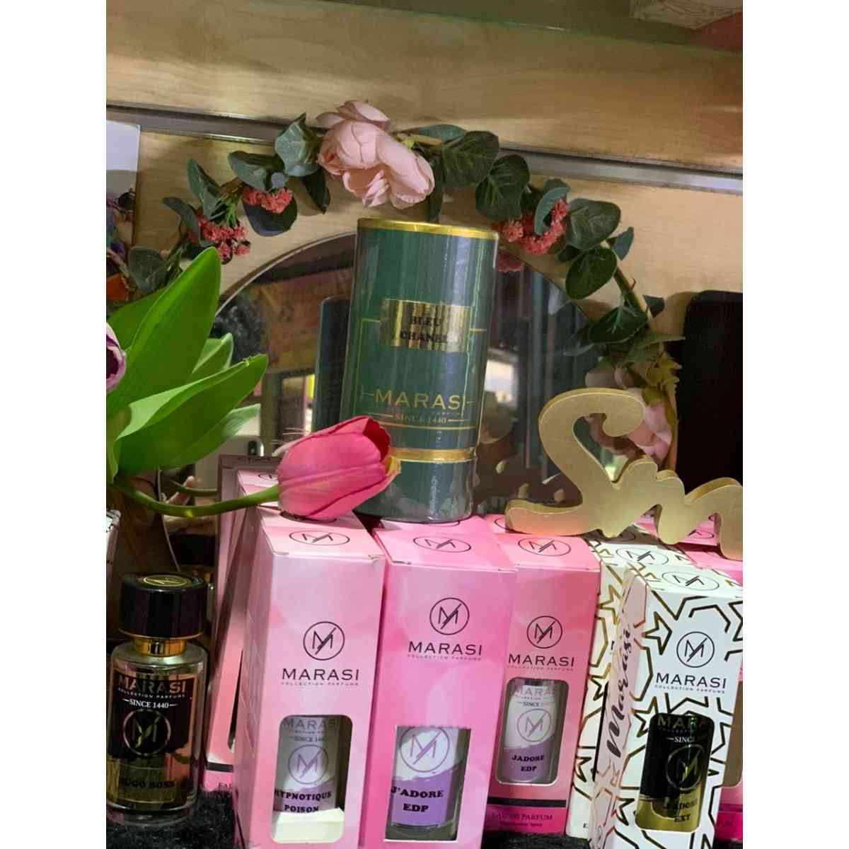 Parfum Marasi élégant 30ml ou 50ml, longue tenue, femme et homme, spray premium