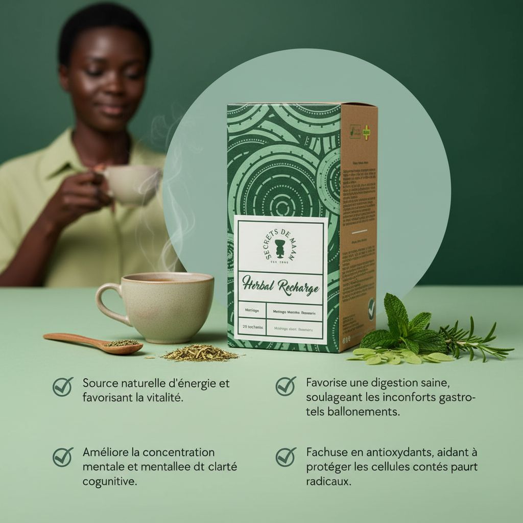 Infusions énergitique au moringa bio (60g)