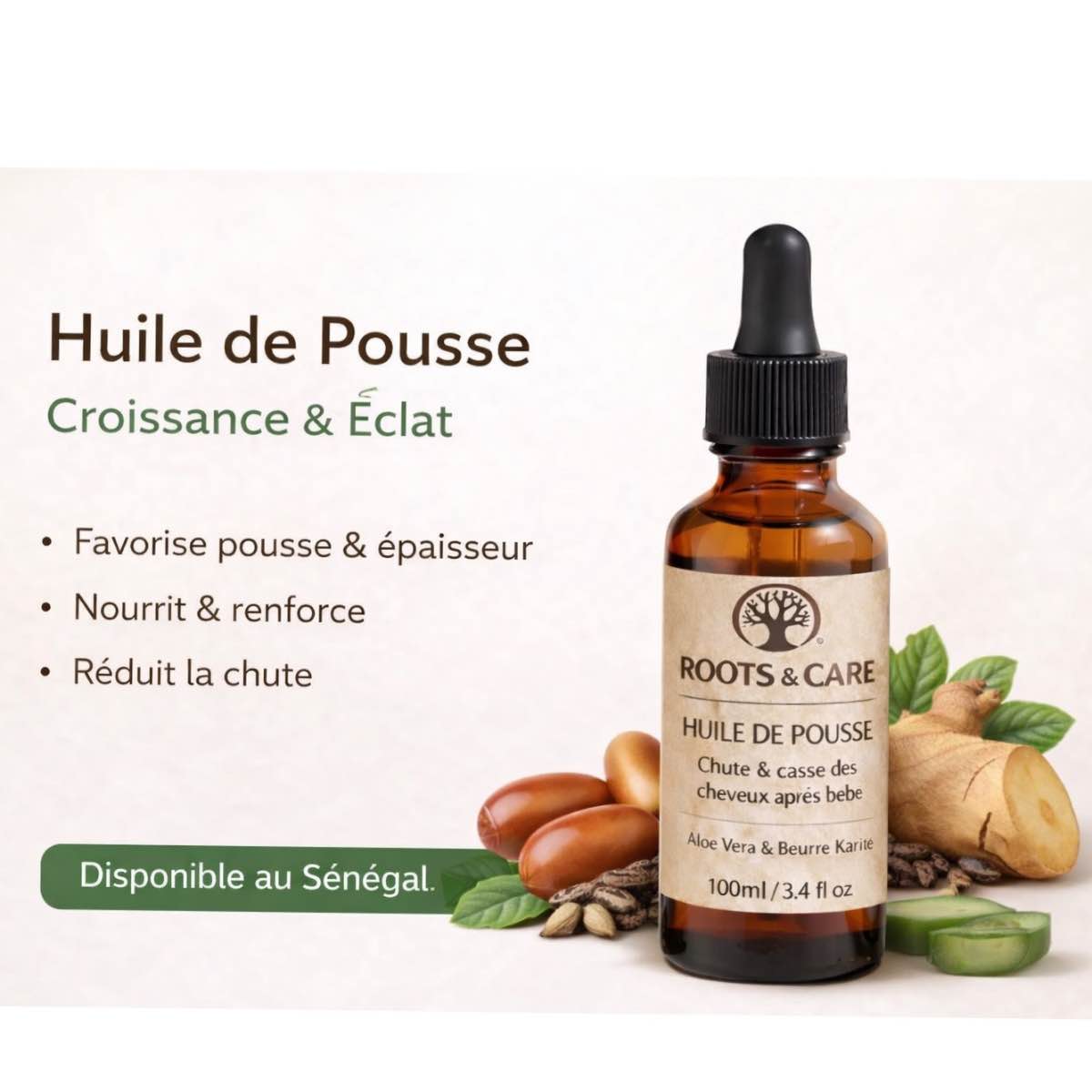 Huile de pousse ~Roots glow
