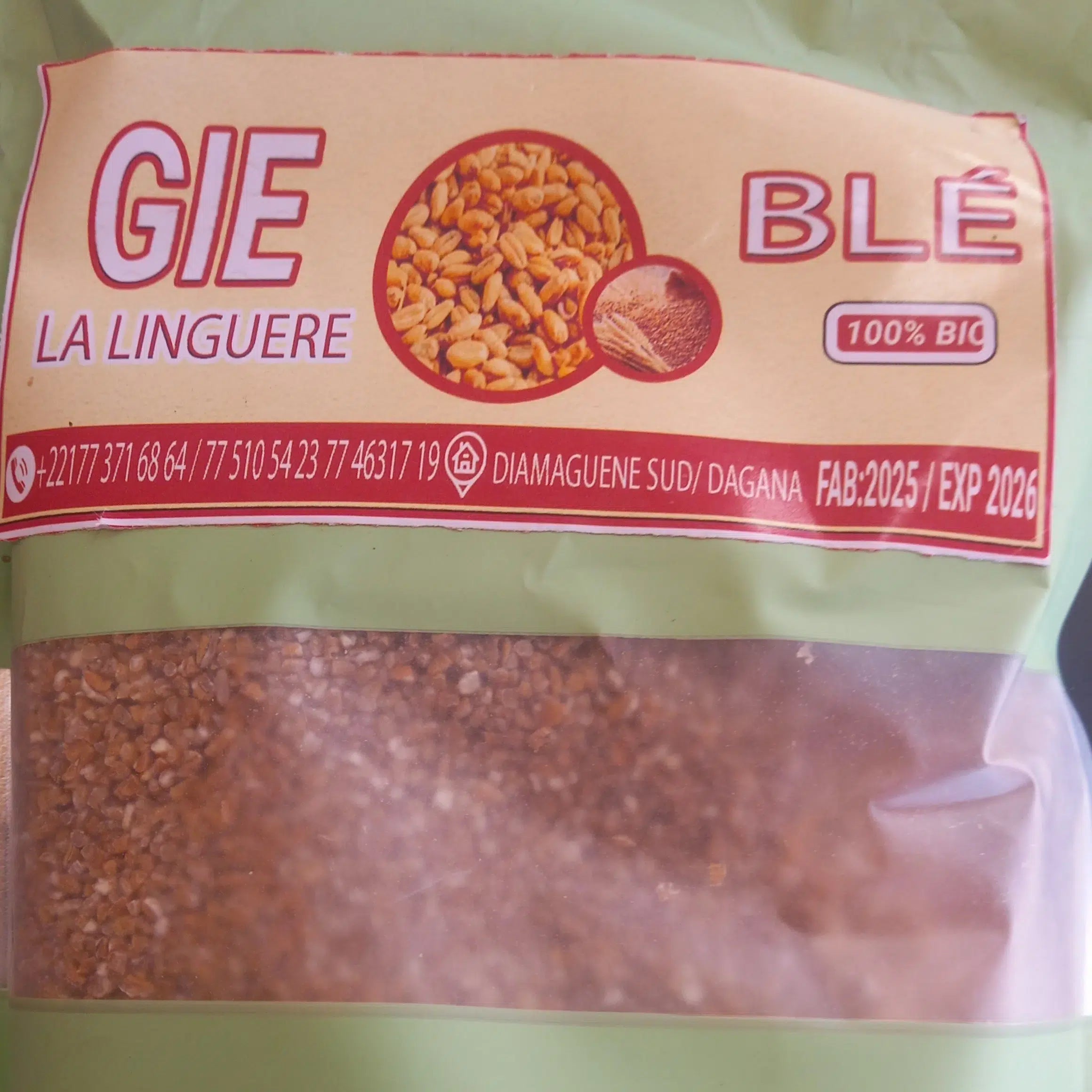 céréales bio blé brisé 100 pourcent bio pour une cuisine saine